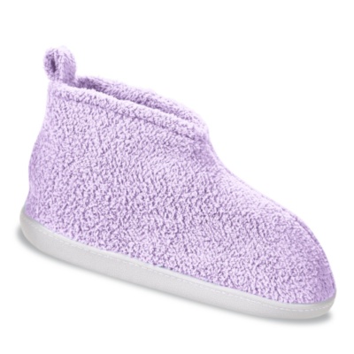 FootSmart Women's Bonnie Indoor Booties  lavender
