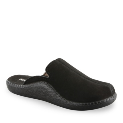 Europedica Men's 5250 Indoor & Outdoor Clogs  black nubuck m/d
