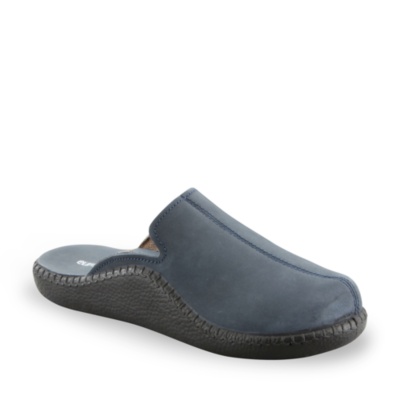 Europedica Men's 5250 Indoor & Outdoor Clogs  navy nubuck m/d