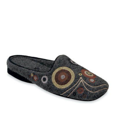 Acorn Women's Fiesta Indoor Slippers  charcoal