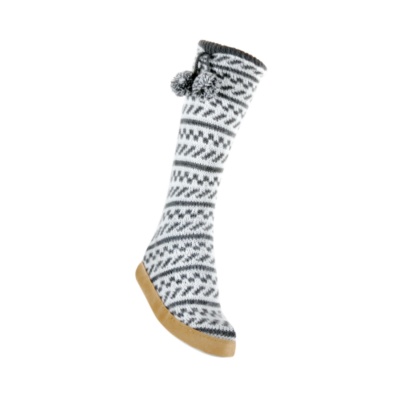 Mukluks Women's Tassel Slipper Socks