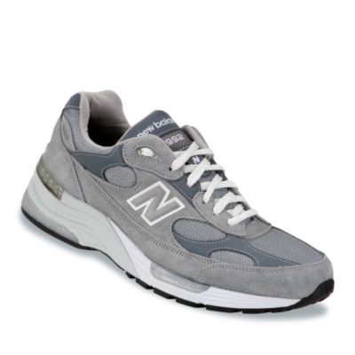 New Balance Men's 992 Tie Walking Shoes  grey m/d