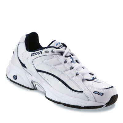 Ryka Womens Sportwalker Inspiration Walking Shoes  white/navy m/b