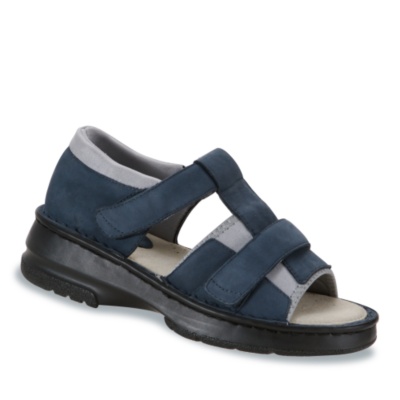Propet Womens T-Walker Sandals  denim blue nubuck w/d