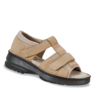 Propet Womens T-Walker Sandals  dusty taupe nubuck w/d