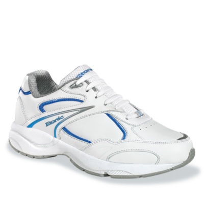 Etonic Worldwide Womens Trans Am Walker Tie Walking Shoes  white/blue ww/2e