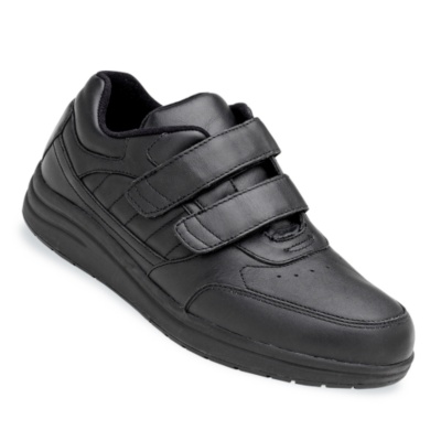 PW Minor Mens Performance Easy Grip Walking Shoes  black m/d