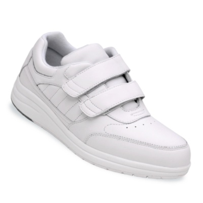 PW Minor Mens Performance Easy Grip Walking Shoes  white m/d
