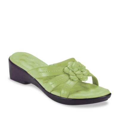Walking Cradles Women's Candice Slides  lime w/d