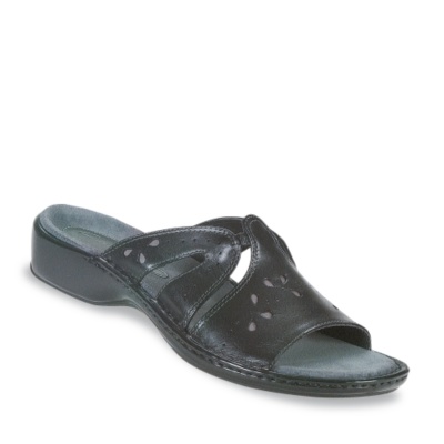 Clarks Women's Ambrosia Slides  black w/d