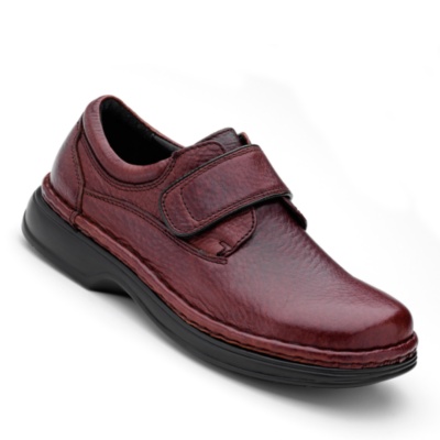 PG Lite Mens Easy Grip Slip-Ons  brown m/d
