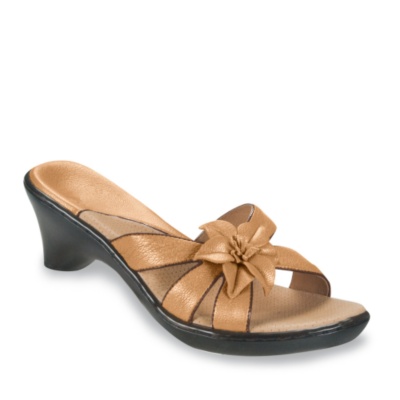 Sofft Women's Azaleia Slides  orange pearl m/b-c