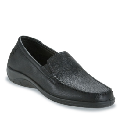 Hotter Women's Dash Slip-Ons  black leather m/b