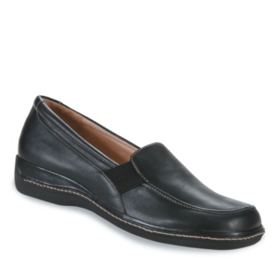 SoftWalk Women's Lodi Loafers  black w/d