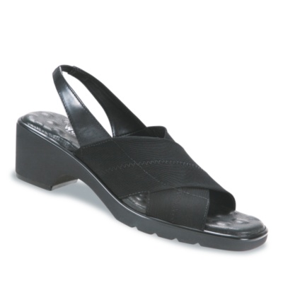 Walking Cradles Womens Indigo Sandals  black m/b