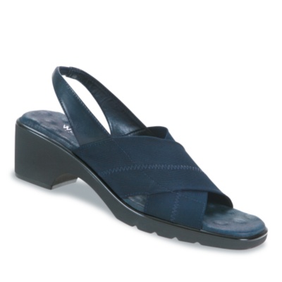 Walking Cradles Womens Indigo Sandals  navy w/d