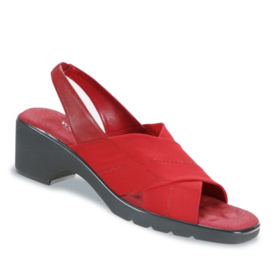 Walking Cradles Womens Indigo Sandals  red w/d