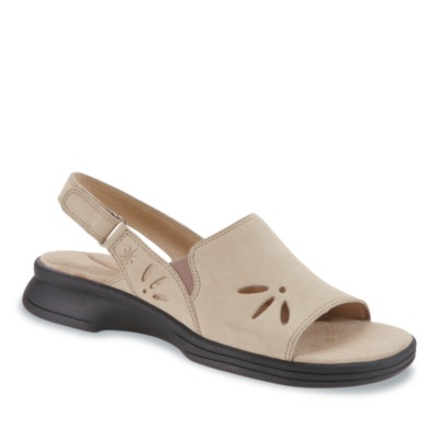 Clarks Womens Sunpop Sandals  greystone nubuck w/d