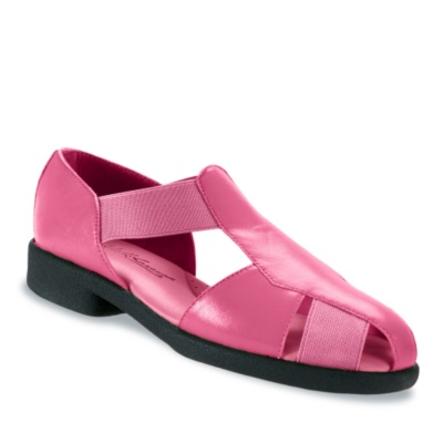 WalkSmart Womens Britney Fishermans  bright pink ww/2e