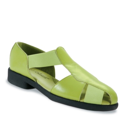 WalkSmart Womens Britney Fishermans  lime ww/2e