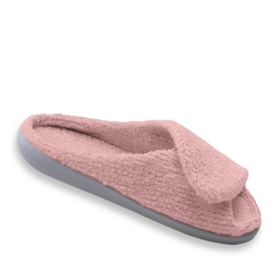 Chenille Women's Clog Slippers  rose w/d