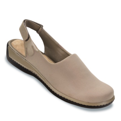 SoftWalk Women's 'La Verne' Slip-Ons khaki ww/2e