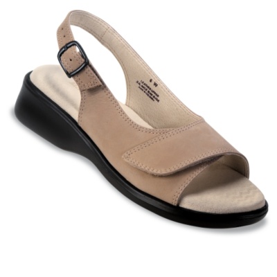 Maravilla Women's Sheila Sandals  taupe nubuck m/b
