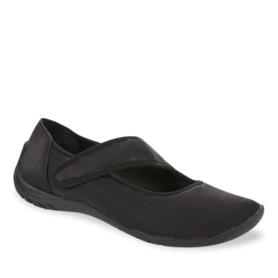 FootSmart Women's Stretchies Mary Jane Slip-Ons