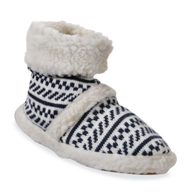 Mukluk Women's Two Tone Bootie Slippers