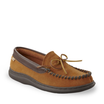 L.B. Evans Men’s Yukon Moc Moccasin Slippers - 72107