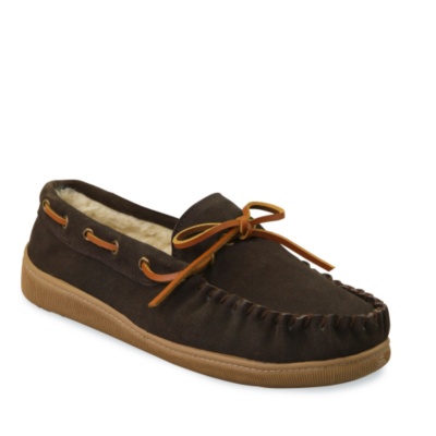 FootSmart : FootSmart Men s Huron II Moccasin Slippers : Foot Health > Men s Slippers