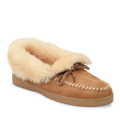 FootSmart Women’s Shearling Slip-On Slippers - 72118