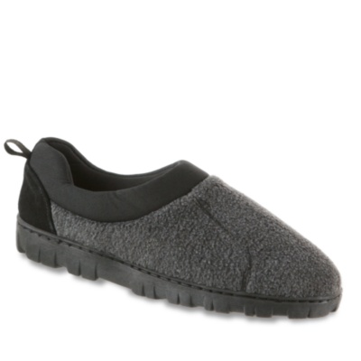 FootSmart Men’s Fleece Slip-On Slippers - 72248
