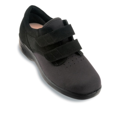Apex Men's Spandex Ambulator Adjustable Slip-Ons  black m/c-d
