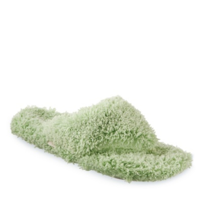 Acorn Women’s Shaggy Spa Thong Slippers - 73106