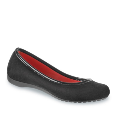 Crocs Women’s Lily Velvet Ballerina Flats - 73684