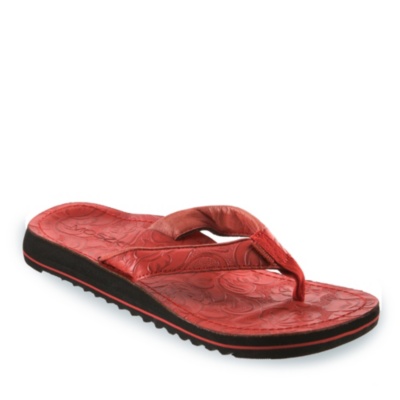 Moszkito Women's Tooled Archy Thong Sandals - 74089