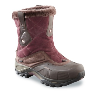 Merrell Women's Whiteout Pull-On Waterproof Boots - 77019