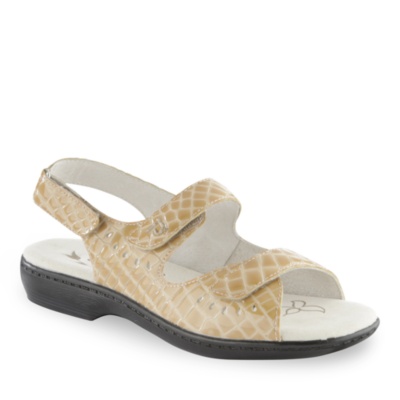 Propet Women's Trinidad Croc Print Sandals - 78180