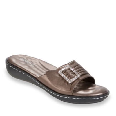 Walking Cradles Women's 'Jennifer' Slides  bronze w/d