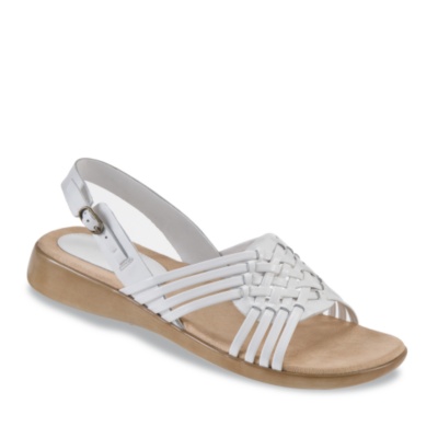 Easy Spirit Women's Robusto Sandals  white w/d