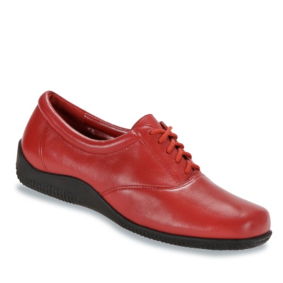 Walking Cradles Women's Wizard Oxfords  bright red ww/2e