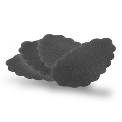 Foot Petals Sole Stopperz, 2 Pair black iris