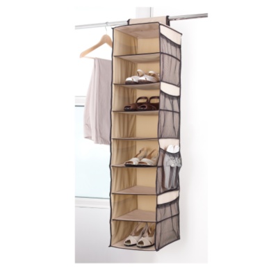 Organize It All 8-Shelf Shoe Bag with Side Pockets, Each - 90145