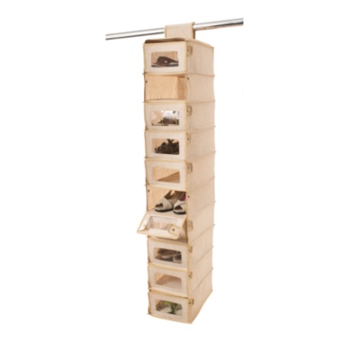Organize It All 10-Compartment Shoe Bag, Each
