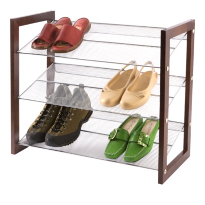 Organize It All 3-Tier Stackable Shoe Rack, Each
