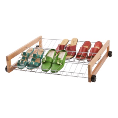 Organize It All Rolling Underbed Shoe Organizer, Each

