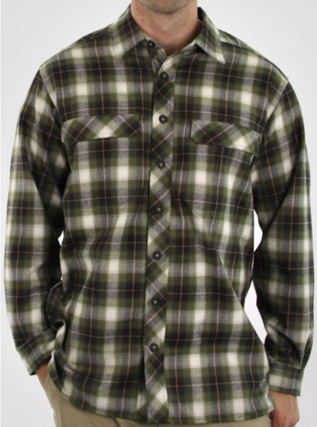Men's Trailing Off™ Macro Long-Sleeve Shirt