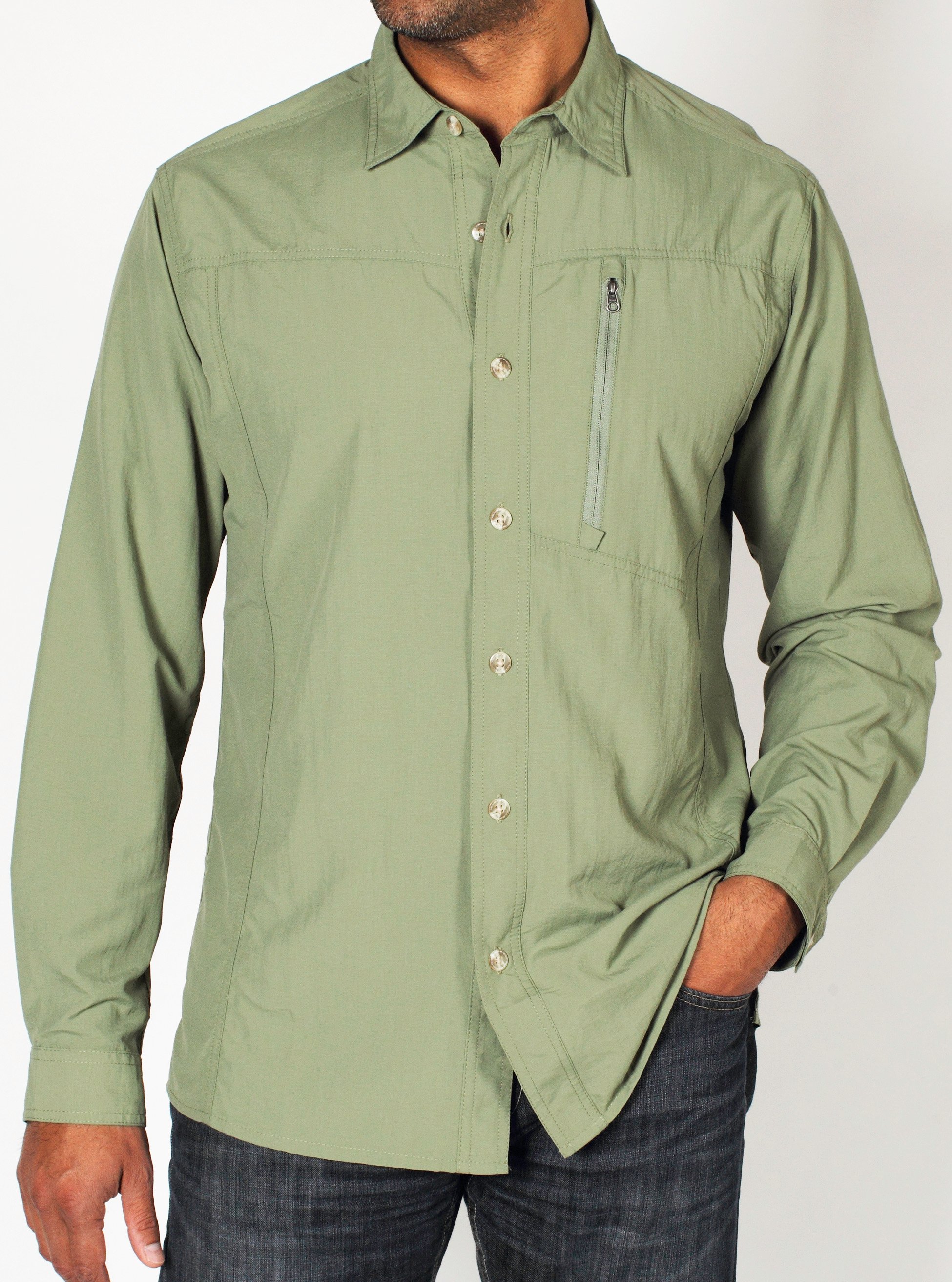 Travel the world in the GeoTrek’r thanks to performance fabric and a casual ...