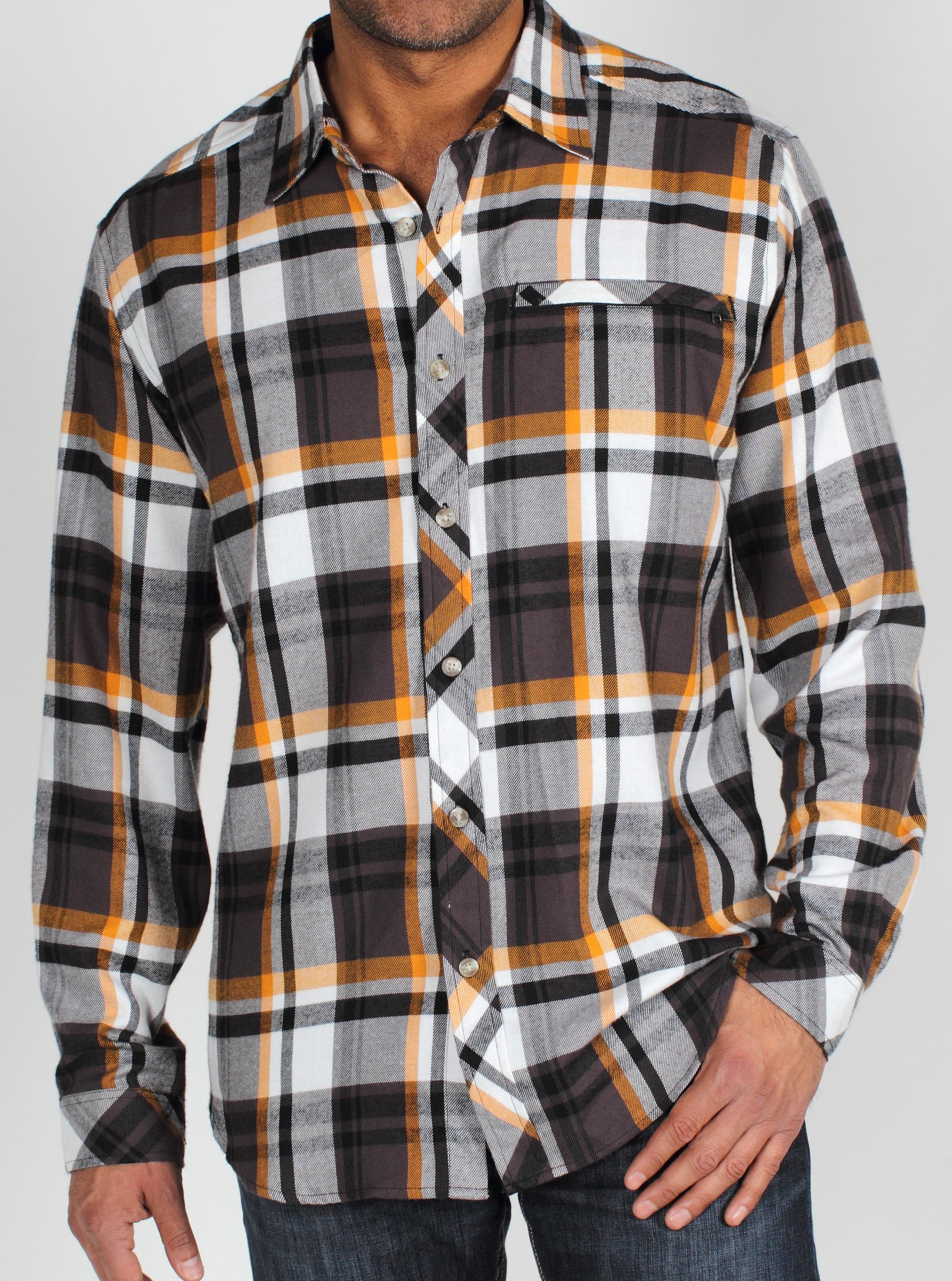 Live every day in the Pocatello Macro Plaid, a flannel shirt that is ...